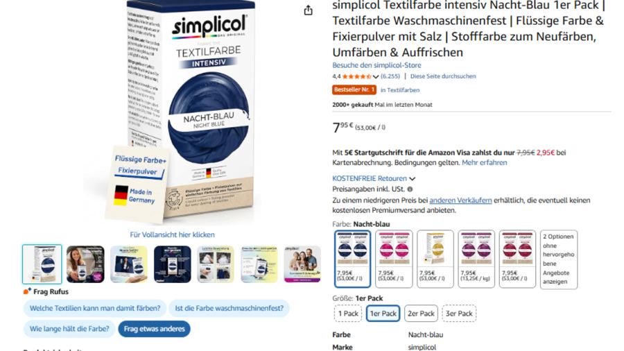 Bestseller-Listing Beispiel 5