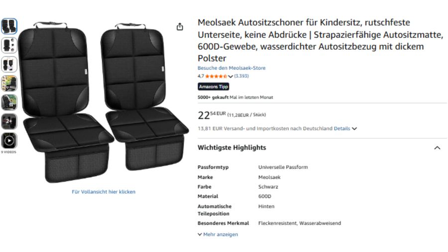 Bestseller-Listing Beispiel 7