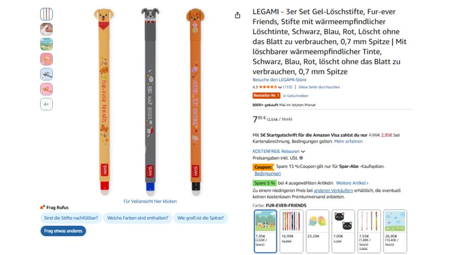 Bestseller-Listing Beispiel 9