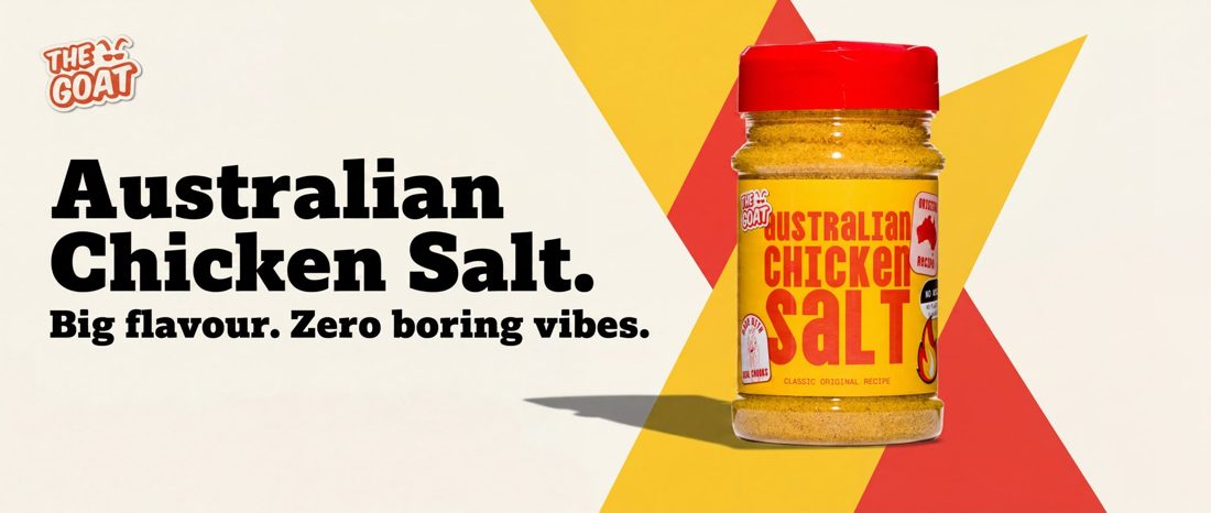 Amazon-Hauptgrafik: Australian Chicken Salt – Big flavour, zero boring vibes