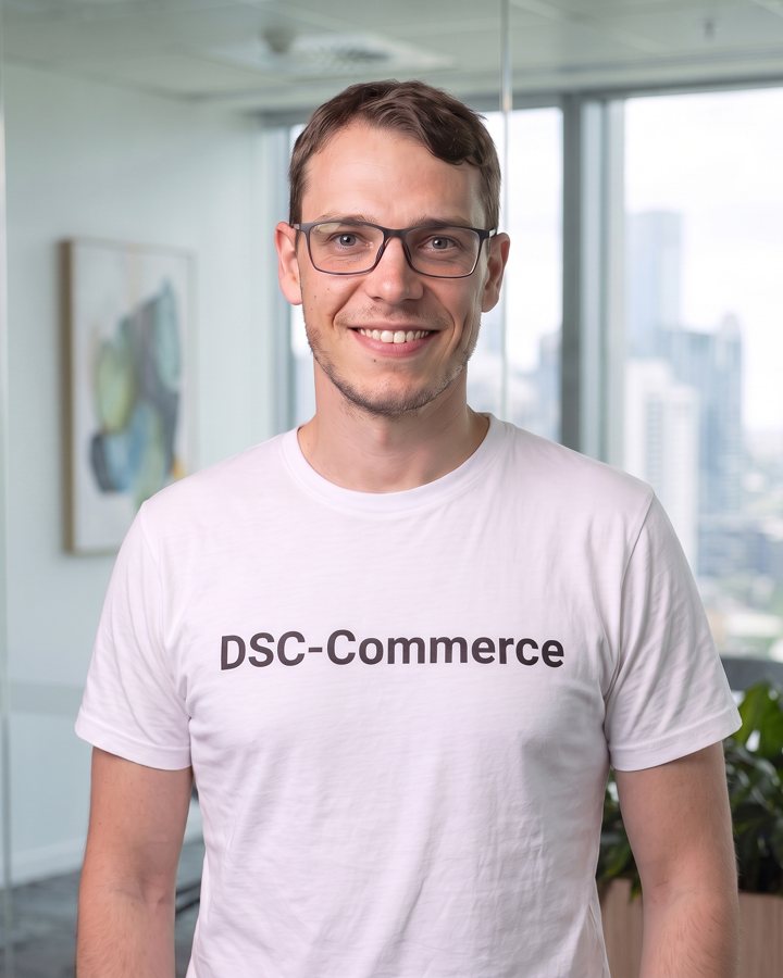 Sascha von DSC Commerce